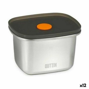 Lunchbox hermetisch Quttin Edelstahl rechteckig 450 ml 11,6 x 9,4 x...