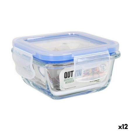 Hermetic Lunch Box Quttin Squared 140 ml (12 Units) |  Lunch boxes,...