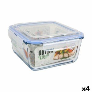 Lunchbox hermetisch Quttin  karriert 2,2 L (4 Stück) |  Brotdosen, ...