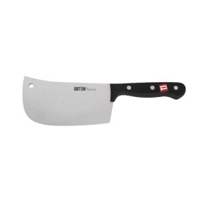 Gros couteau de cuisine Quttin Sybarite Noir Argenté 17,5 cm (6 Uni...