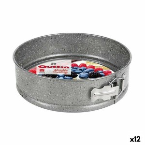 Springform Pan Quttin Marble Grey Carbon steel 24 x 6,8 cm (12 Unit...
