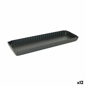 Kuchenspringform Quttin Schwarz Kohlenstoffstahl 35 x 11 x 2,6 cm (...