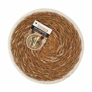 Untersetzer Privilege Seetang Braun Mit Einfassung Ø 20 cm (36 Stüc...