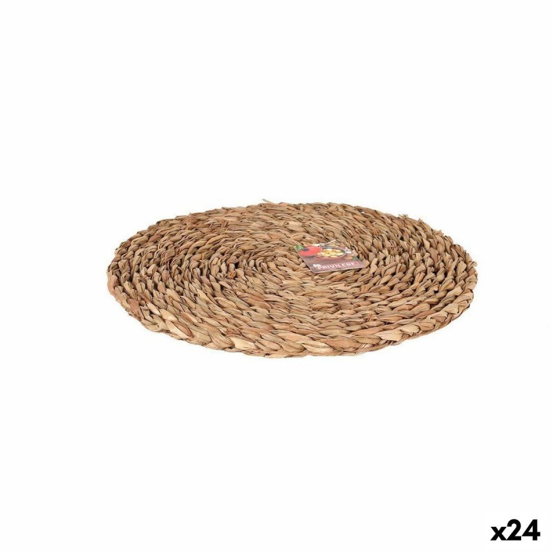 Untersetzer Privilege Braun Ø 30 cm korb (24 Stück) |  Untersetzer ...