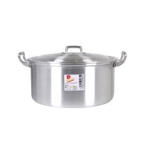 Casserole with lid Aluminium 31,3 x 26,5 x 13,5 cm (8 Units)