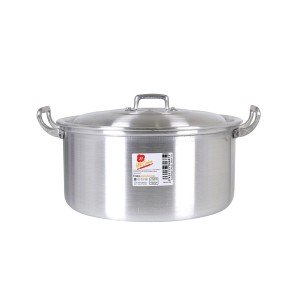 Casserole with lid Aluminium 31,3 x 26,5 x 13,5 cm (8 Units)
