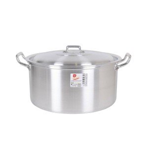 Casserole with lid Aluminium 38,5 x 33 x 18,5 cm (4 Units) |  Pans ...