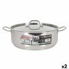 Casserole with lid Quttin Hotel Collection 7,5 L 30 x 11 cm (2 Unit...
