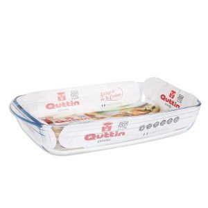 Oven Dish Quttin  Transparent Glass Rectangular 4,2 L 38,8 x 23,9 x...