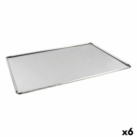 Ofenpfanne VR Silberfarben Aluminium rechteckig 40 x 28 x 0,5 cm (6...