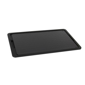 Quick Defrosting Plate Percutti   Black 39 x 23 cm Defrost function (2 Units)