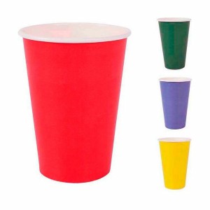 Set of glasses Algon Disposable Cardboard Multicolour 20 Pieces 200...