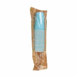 Gläserset Algon Einwegartikel Pappe Blau 20 Stücke 220 ml (20 Stück...