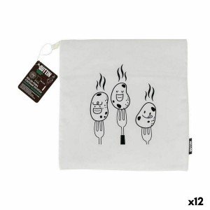 Beutel für Kartoffelkocher Quttin 27,5 x 28,5 cm Mikrowelle (12 Stü...