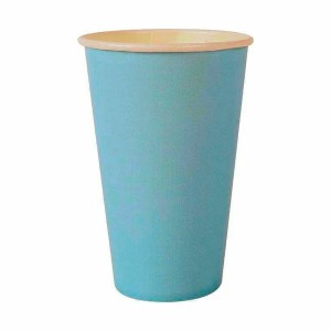 Set of glasses Algon Disposable Cardboard Blue 10 Pieces 350 ml (20...