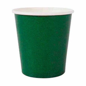 Set of glasses Algon Disposable Cardboard Green 20 Pieces 120 ml (2...