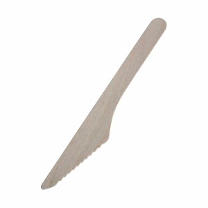 Knife Set Disposable Wood 12 Pieces 16,5 x 2,2 x 1,8 cm (36 Units) ...
