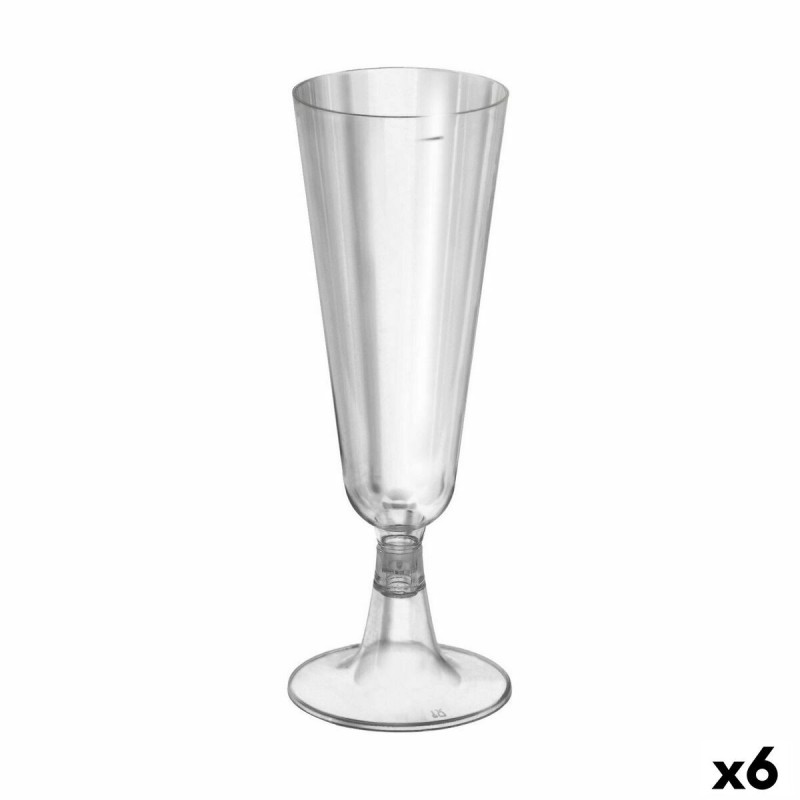 Set of reusable cups Algon Wine cellar 50 Pieces 150 ml (6 Units) |...