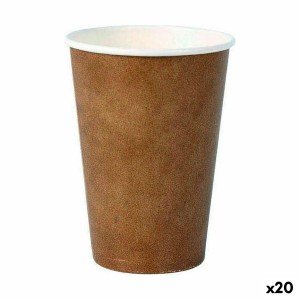 Set of glasses Algon Disposable Cardboard kraft paper 45 Pieces 220...