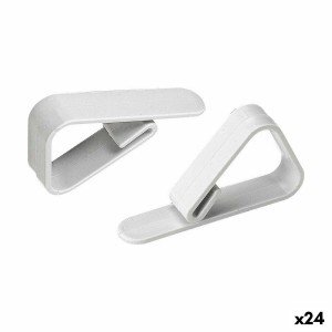 Tischdeckenklammer Algon Satz Weiß 10 Stücke 3,90 x 1,30 x 5,50 cm ...