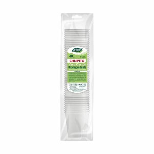 Schnapsgläser-Set Algon Einwegartikel Pappe Weiß 40 Stücke 50 ml (3...