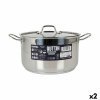 Casserole with Lid Quttin Hotel Steel ø 28 x 16 cm (2 Units) |  Pan...