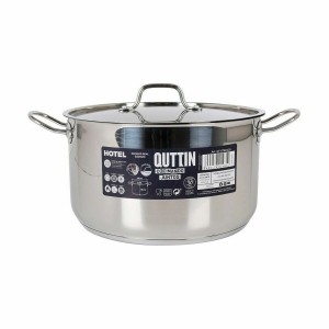 Casserole with Lid Quttin Hotel Steel ø 28 x 16 cm (2 Units) |  Pan...