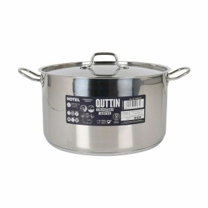 Casserole with Lid Quttin Hotel Steel ø 32 x 18 cm (2 Units) |  Pan...