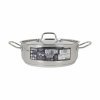Casserole with lid Quttin Hotel Steel Ø 26 x 9 cm (4 Units) |  Pans...