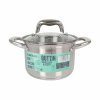 Casserole avec couvercle en verre Quttin Caesar Acier ø 16 x 11,5 c...