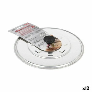 Couvercle pour poêle avec valve de dépressurisation Quttin Aluminiu...