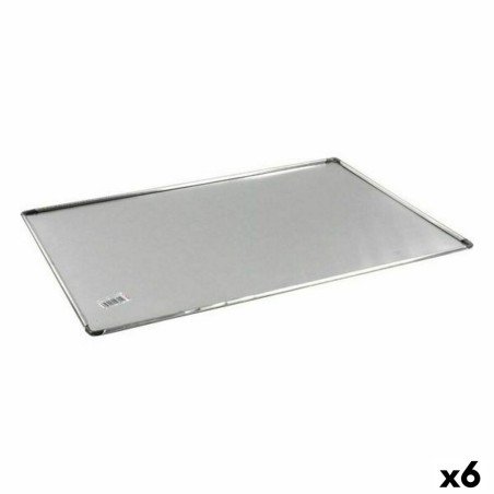 Baking tray VR Aluminium Rectangular 44 x 31 x 0,5 cm (6 Units) |  ...