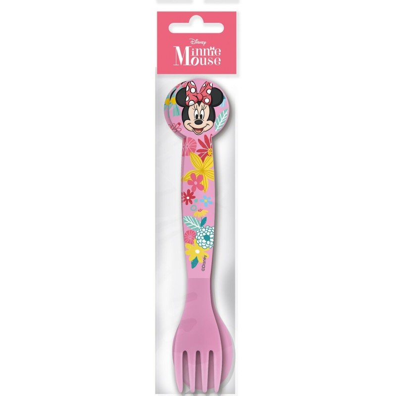 Besteckset Minnie Mouse CZ11401 Rosa Kunststoff 2 Stücke