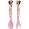 Set de couverts Minnie Mouse CZ11401 Rose Plastique 2 Pièces