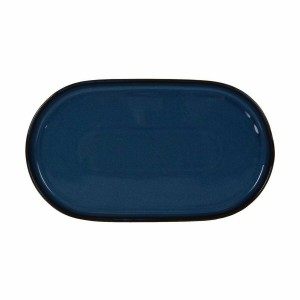 Plateau apéritif La Mediterránea Chester Bleu Oblongue 36 x 20,5 x ...