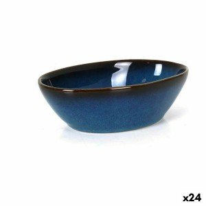 Snack Bowl La Mediterránea Pica-pica Blue Oval 14,2 x 8,5 x 4,2 cm ...