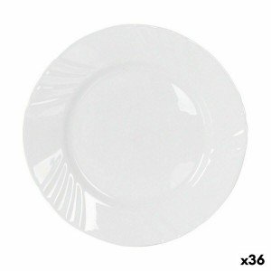 Assiette plate La Mediterránea Everett 22,8 x 22,8 x 2 cm (36 Unité...
