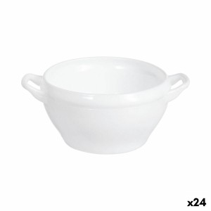 Soup Bowls Luminarc Bol Opal White 540 ml With handles (24 Units) |...