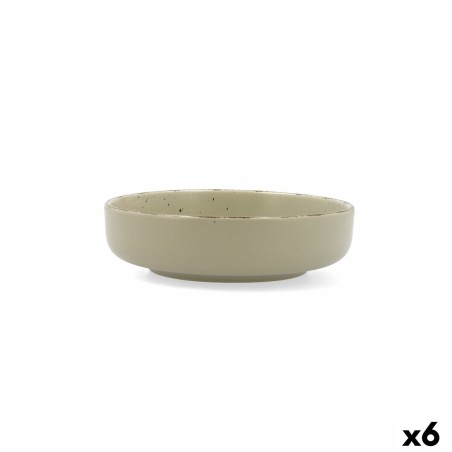 Assiette creuse Quid Duna Vert Céramique 18,5 x 5,3 cm (6 Unités) |...