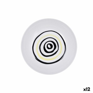 Assiette creuse Bidasoa Zigzag Multicouleur Céramique 20 cm (12 Uni...