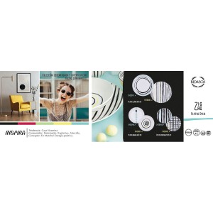 Deep Plate Bidasoa Zigzag Multicolour Ceramic 20 cm (12 Units) |  P...