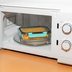 Hermetic Lunch Box Quid Purity Rectangular 1,04 L Transparent Glass...
