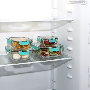 Lunchbox hermetisch Quid Purity rechteckig 1,5 L Durchsichtig Glas ...