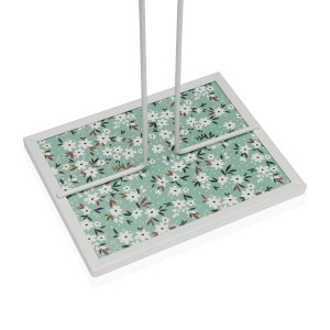 Küchenpapierrollenhalterung Versa Blomster Metall Stahl Holz MDF 16...