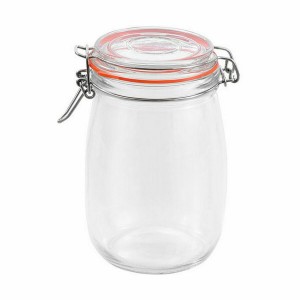 Topf La Mediterránea Luftdicht Glas 1 L (12 Stück) |  Brotdosen, Le...