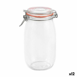 Topf La Mediterránea Luftdicht Glas 1,5 L (12 Stück) |  Brotdosen, ...