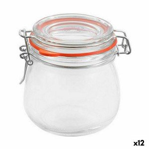 Topf La Mediterránea Luftdicht Glas 350 ml (12 Stück) |  Brotdosen,...