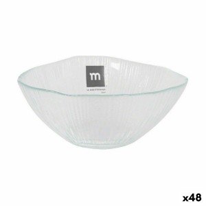 Bowl La Mediterránea Transparent Ø 12,5 x 5 cm (48 Units) |  Plates...