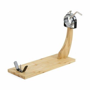 Support à jambon cru Quttin Bambou 48 x 18 x 2 cm (3 Unités) |  Jam...