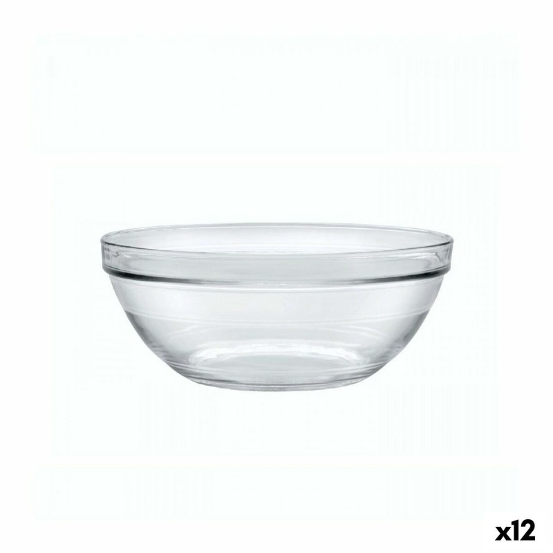 Salad Bowl Duralex Lys Transparent Ø 23 cm 2,4 L (12 Units) |  Lunc...